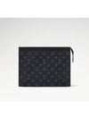 Pochette Voyage Monogram Eclipse Pouch Bag Black - LOUIS VUITTON - BALAAN 2