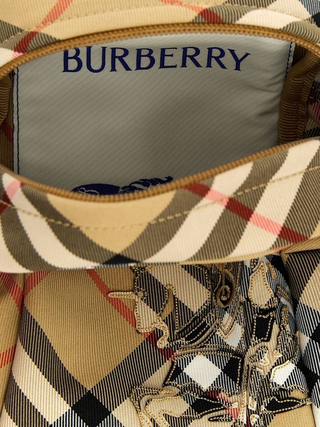 EKD Appliqué Check Phone Cross Bag Beige - BURBERRY - BALAAN 5