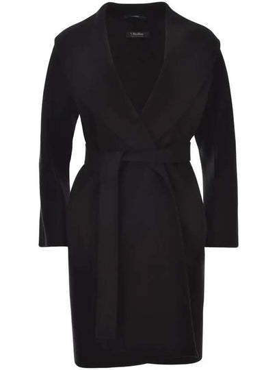 23FW mesh MESSI wool coat black 2390160339 013 - MAX MARA - BALAAN 2