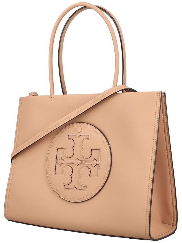 Ella Eco Small Tote Bag Beige - TORY BURCH - BALAAN 4