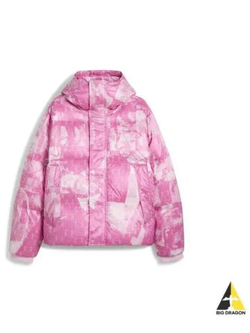 x Kid Super MMQ AOP Puffer Jacket Pearl Pink 626704 71 - PUMA - BALAAN 1