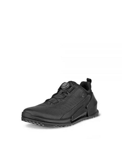 Biom 2.0 Leather Low Top Sneakers Black - ECCO - BALAAN 2