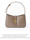 Le 5 A 7 Leather Hobo Shoulder Bag Brown - SAINT LAURENT - BALAAN 2