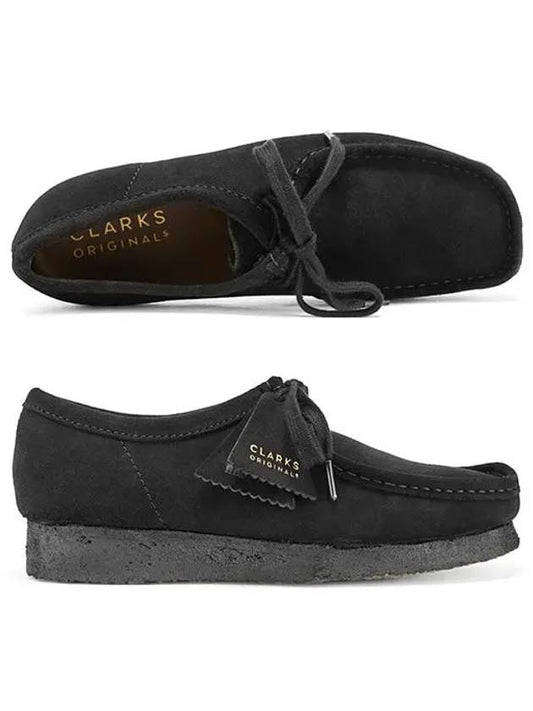 Wallaby Suede Loafers Black - CLARKS - BALAAN 2