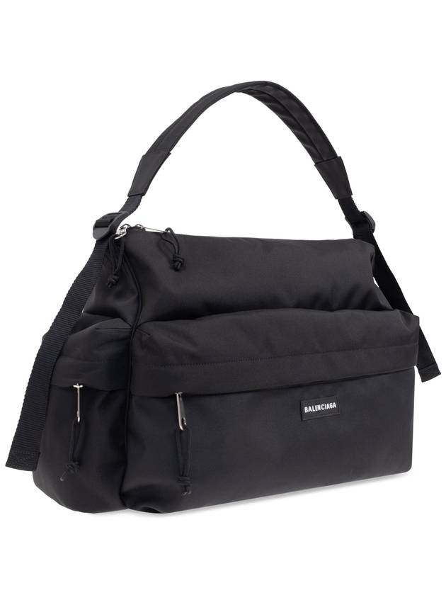 Balenciaga Carry-on Bag Explorer Multi Week Medium, Men's, Black - BALENCIAGA - BALAAN 4