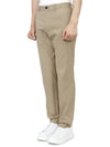 Men's Polyamide Blend Straight Pants Beige - THEORY - BALAAN 3