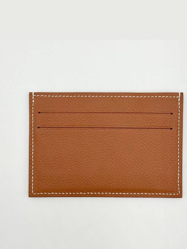 Citizen Twill Card Wallet Brown - HERMES - BALAAN 5