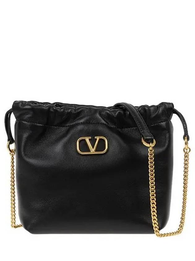 V logo signature mini women s bucket shoulder bag 2P0Z87 VNL 0NO 1016983 - VALENTINO - BALAAN 1