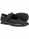 Casi Myra Leather Mary Jane Flat Shoes Black - CAMPER - BALAAN 3