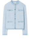 Kendra Cotton Cardigan Blue - TORY BURCH - BALAAN 2