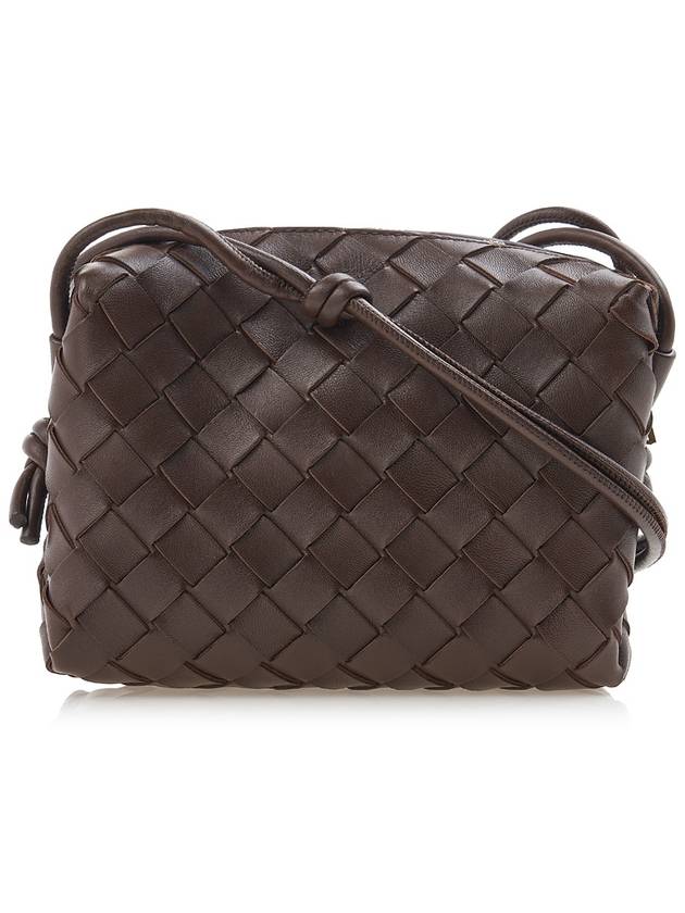 Loop Camera Mini Cross Bag Brown - BOTTEGA VENETA - BALAAN 4