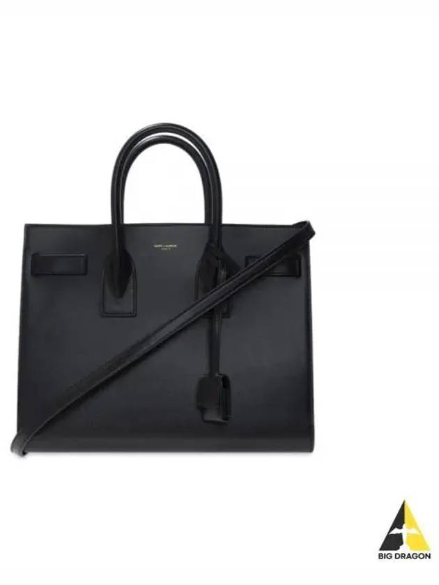 Sac De Jour Classic Small Tote Bag Black - SAINT LAURENT - BALAAN 2