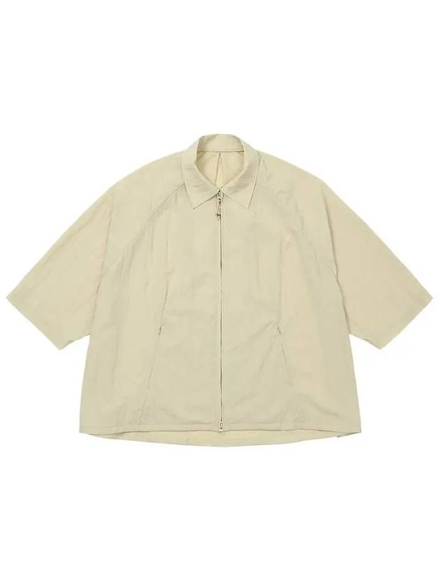 Nylon Cape Shirt BEIGE - AJOBYAJO - BALAAN 1