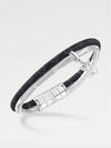 Monogram Swirl Bracelet Silver Black - LOUIS VUITTON - BALAAN 3