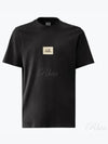 30/1 Jersey Logo Short Sleeve T-Shirt Black - CP COMPANY - BALAAN 2