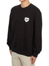 Heart Bandana Sweatshirt Black - CARHARTT WIP - BALAAN 4