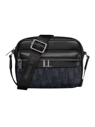 Mini Rider 2.0 Zipped Messenger Bag Black - DIOR - BALAAN 2