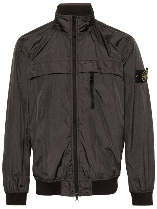 Garment Dyed Crinkle Reps R-Nylon Jacket Grey - STONE ISLAND - BALAAN 2