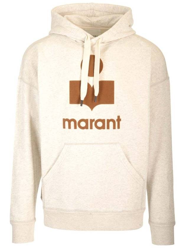 Miley Logo Cotton Hood Camel Ecru - ISABEL MARANT - BALAAN 1