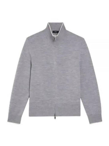 Cardigan N0781707 1IW Free Cool heather gray white - THEORY - BALAAN 1