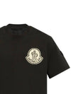 Pixel Logo T Shirt Black 8C000 04 83927 998 - MONCLER - BALAAN 4