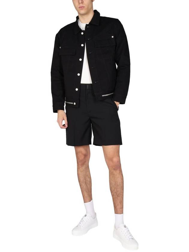 side logo shorts black - GIVENCHY - BALAAN 3