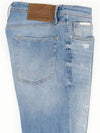 IKALOOK Light Blue Damage Tapered Fit Jeans JN132 - IKALOOOK - BALAAN 8