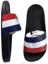 Three Stripes Basil Slippers Black - MONCLER - BALAAN 2