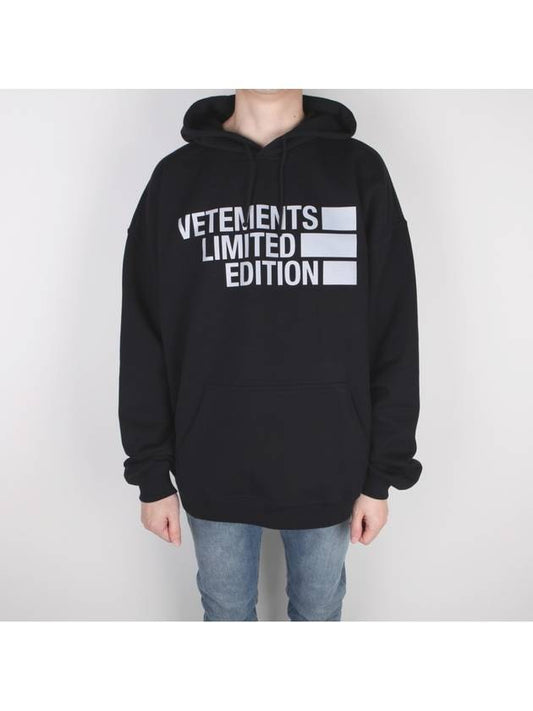 Men's Big Logo Hoodie Black - VETEMENTS - BALAAN 2