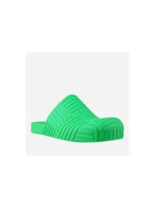 Rubber Clogs Slippers Parakeet - BOTTEGA VENETA - BALAAN.