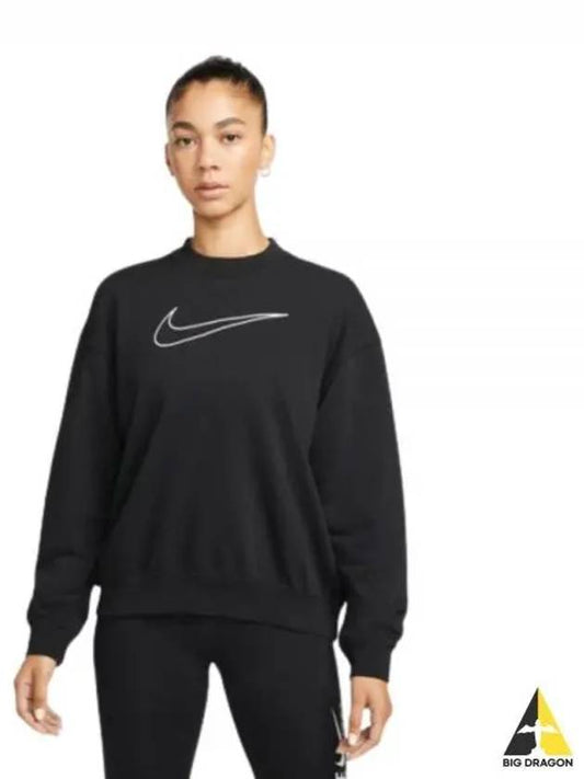 Dri-Fit Get Fit Sweatshirt Black - NIKE - BALAAN 2