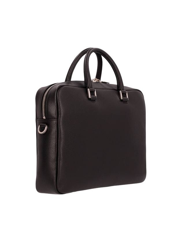 Sac De Jour Supple Brief Case Black - SAINT LAURENT - BALAAN 3