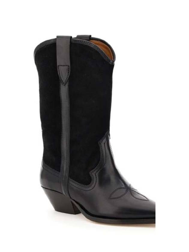 Cowboy Middle Boots Black - ISABEL MARANT - BALAAN 4