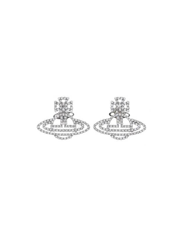 Anna Lisa Earrings Silver - VIVIENNE WESTWOOD - BALAAN 1