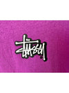 AU AUSTRALIA OFFSET GRAFFITI RELAXED T-SHIRT ST131007 PURPLE WOMENS - STUSSY - BALAAN 2