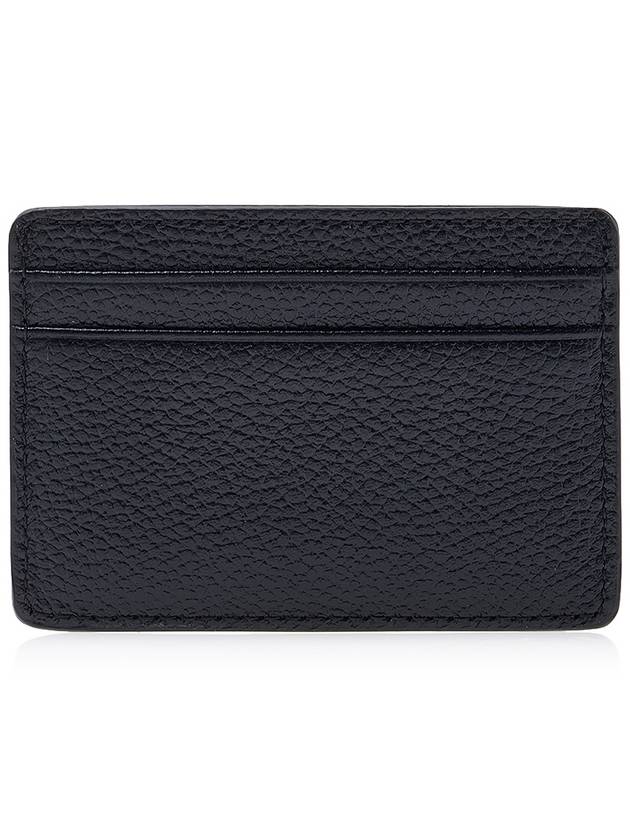 Pebble Leather Card Wallet Black - MICHAEL KORS - BALAAN 4