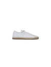 Linoleum Leather Low-Top Sneakers White - LEMAIRE - BALAAN 2