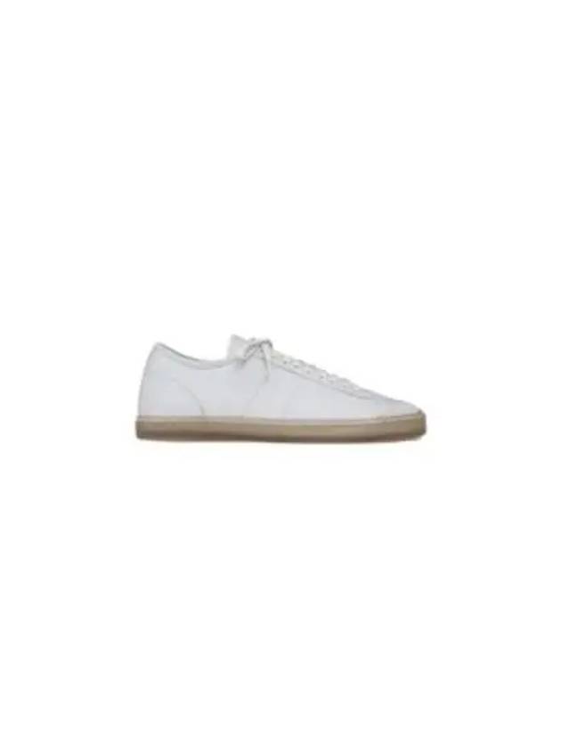 Linoleum Leather Low-Top Sneakers White - LEMAIRE - BALAAN 2