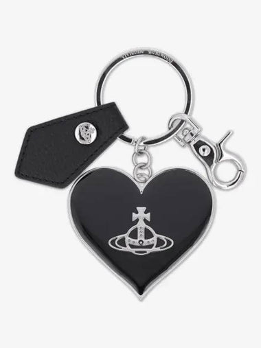 Mirror Heart ORB Keyring Black 8203011WUOM0014N403 - VIVIENNE WESTWOOD - BALAAN 1