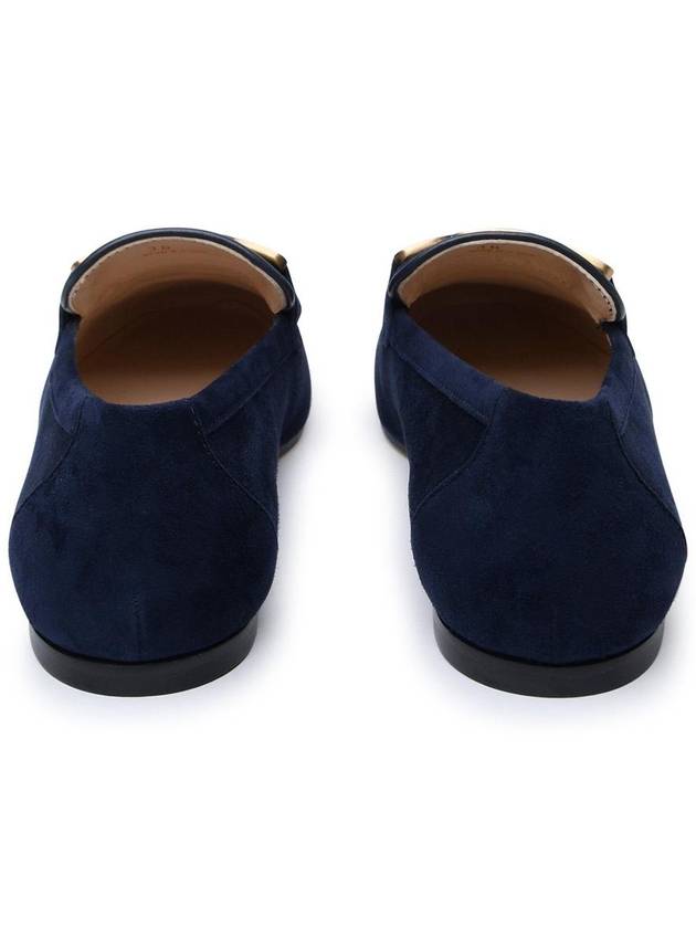 Women's Kate Suede Loafers Blue - TOD'S - BALAAN 5