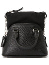 5AC Classic Baby Shoulder Bag Pale Black - MAISON MARGIELA - BALAAN 6