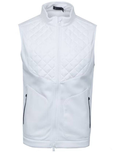 Quilt Fleece Vest White - G/FORE - BALAAN 1