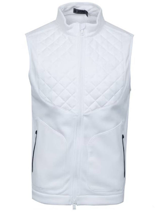 Quilt Fleece Vest White - G/FORE - BALAAN 1