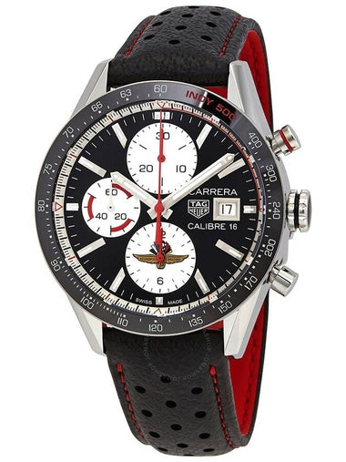 Tag Heuer Carrera Limited Edition Chronograph Automatic Black Dial Men's Watch CV201AS.FC6429 - TAG HEUER - BALAAN 1