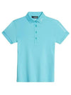 Tour Tech Polo T Shirt Blue - J.LINDEBERG - BALAAN 3