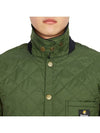 Kenning Quilting  Logo Patch Jacket Green - BARBOUR - BALAAN 10