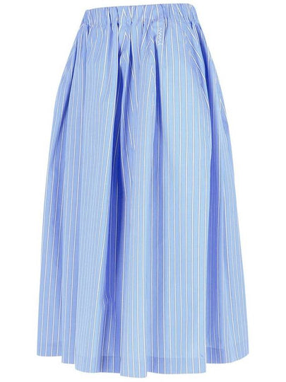 Marni Light Blue Cotton Skirt - MARNI - BALAAN 2