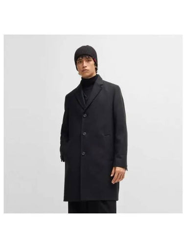 HUGO Wool blend single coat regular fit 50528809 001 - HUGO BOSS - BALAAN 1