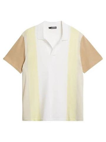 Men s Rearco Knit Polo Safari Beige GMKW08972 1679 - J.LINDEBERG - BALAAN 1