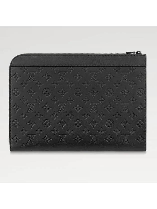 Men's Pochette Jour Pouch Bag Black - LOUIS VUITTON - BALAAN 7